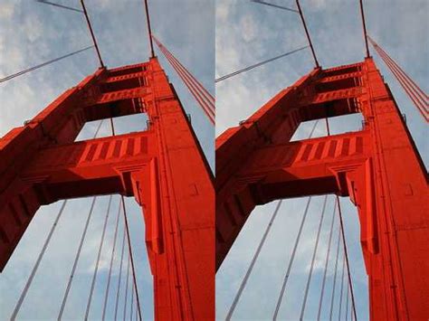 Golden Gate Bridge Illusion An Optical Illusion