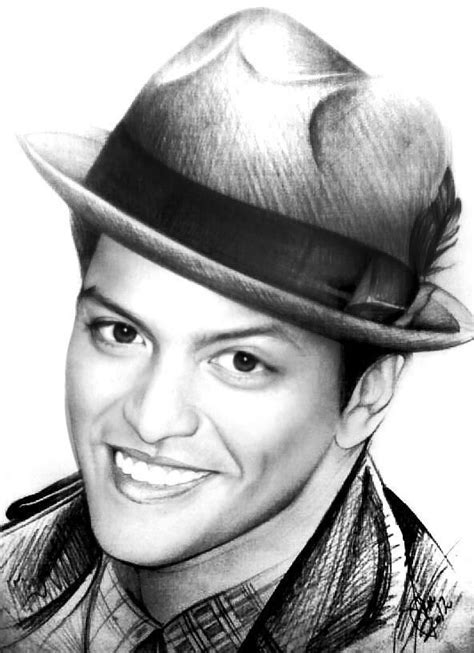 Bruno Mars Cartoon Drawing Bruno Mars Wallpapers Hd Free Download