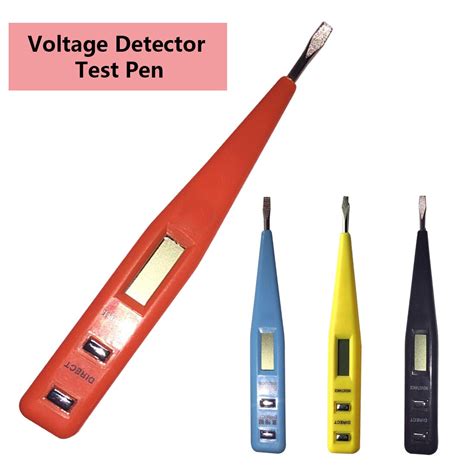 Ac Dc 12 250v Digital Test Pencil Multi Sensor Electrical Lcd Display