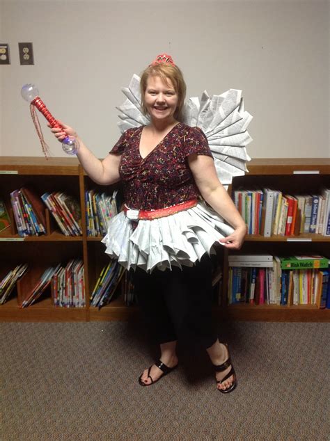 Looking for costume ideas for adults? Library Safari: My Book Fairy Costume