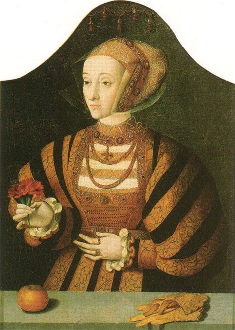 Anne Of Cleves By Hans Holbein St Johns College Oxford Anne Of
