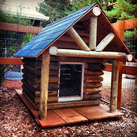 Log Cabin Dog House Dog House Diy Rustic Dog Houses Pallet Dog House
