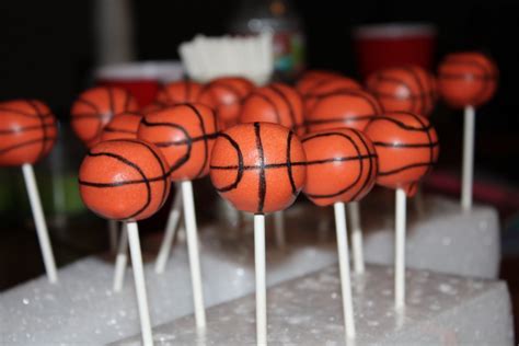 Cake Pops By Randi Basketball Cake Pops