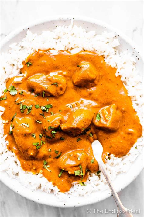 Serve with basmati rice and naan bread. Sweet Butter Chicken Indian Recipe : Slow Cooker Indian Butter Chicken Recipe Damn Delicious ...