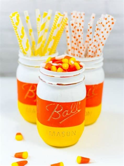 The 11 Best Fall Mason Jar Crafts Mason Jar Halloween Crafts