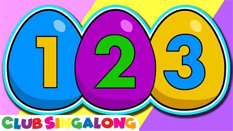 Surprise Eggs Numbers Chant Learn To Count 123 Numbers