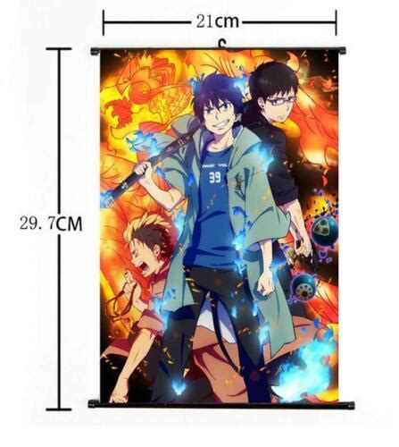Hot Japan Anime Ao No Exorcist Rin Yukio Wall Scroll Home Decor Poster 8 ×12 01 Ebay