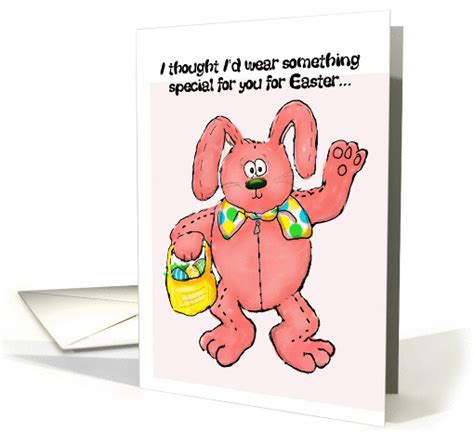 Hoppy Easter Adult Sexy Funny Humor Card 762910