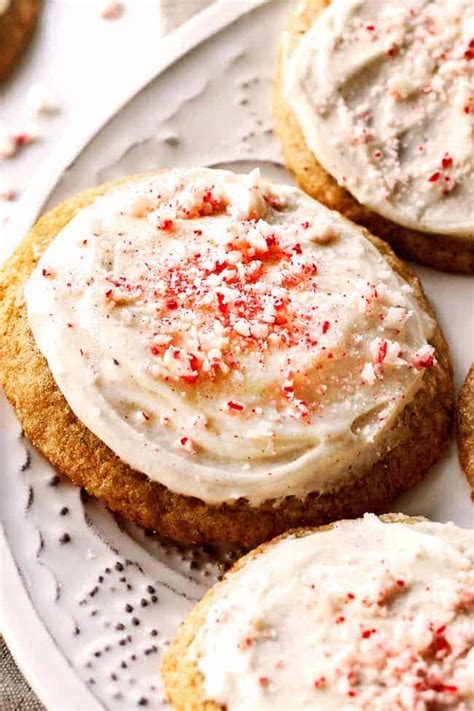 Roll out chilled dough and cut in desired shapes with your favorite cookie cutters. Eggnog Cookies with Eggnog Cream Cheese Frosting - Carlsbad Cravings