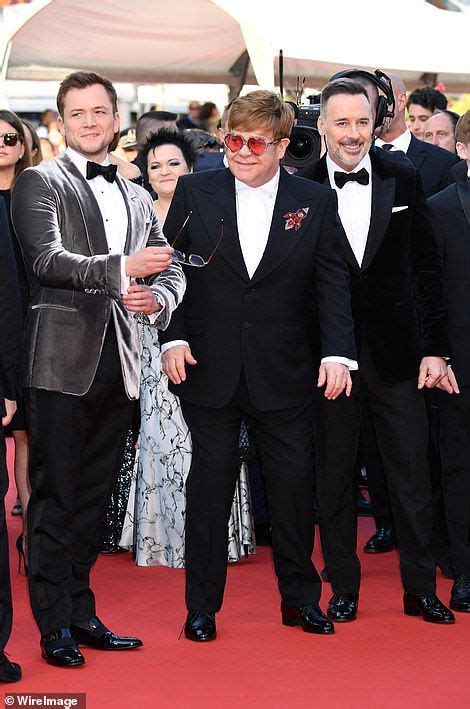 Elton John Taron Egerton And Richard Madden At Rocketman Premiere Elton John Richard Madden