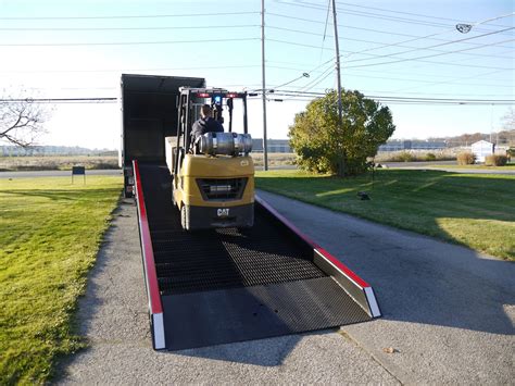 Steel Loading Ramps Dock Equipment Made In The Usa