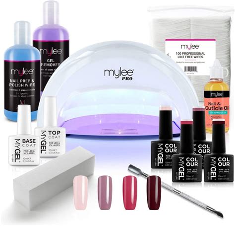 Gel Nails At Home With Mylee Complete Professional Gel Nail Kit