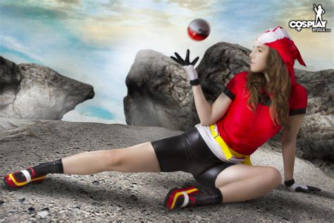 Cassie Cosplaying May Pokemon By Cosplayerotica On Deviantart