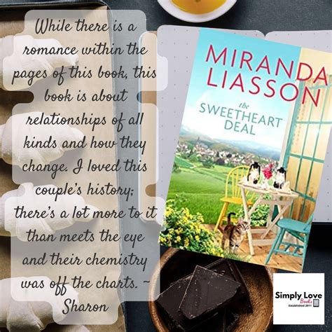 Sharons Review ~ The Sweetheart Deal By Miranda Liasson Simply Love