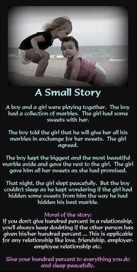 A Small Story With Powerful Lesson Inspirational Quotes