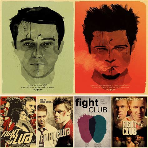 Fight Club Poster Brad Pitt