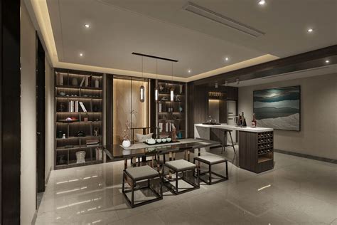 Pipa, pipa tremolo, luan, guzhen, erhu, ban di, percussion kit. Modern Asian Luxury Interior Design