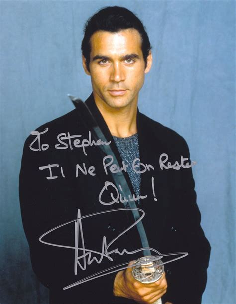 Adrian Paul Signed Highlander 8x10 Photo Legends Coa Pristine Auction Ubicaciondepersonas