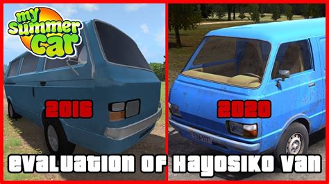 Evolution Of Hayosiko Van In My Summer Car Game Ogygia Vlogs🇺🇸