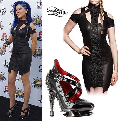 Alissa White Gluz Clothes And Outfits Steal Her Style