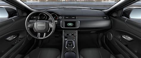 Range rover evoque brings pleasure and confidence to the drive ahead. Range Rover Evoque Landmark interior dashboard
