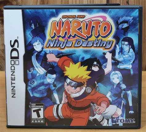 Naruto Ninja Ninja Destiny Nintendo Ds 2002 Tomy Complete E For Sale