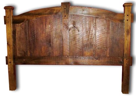 Arched Barnwood Headboard — Barn Wood Furniture Rustic Barnwood And