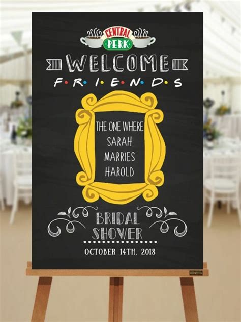 How To Throw A Friends Themed Party In 8 Easy Steps Friends Bridal Shower Friends Bridal