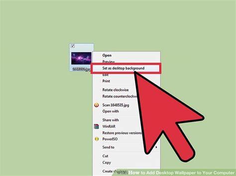 How To Add Desktop Wallpaper To Your Computer 7 Steps Wiki How To