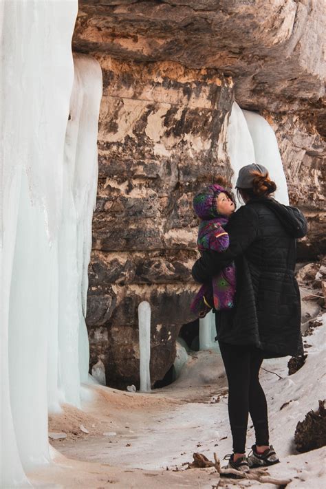 Exploring The Eben Ice Caves And Munising Michigan — Searra Liggett