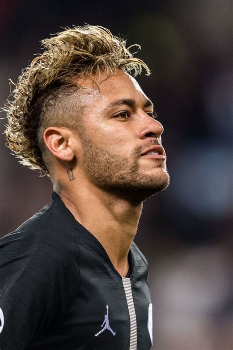 Neymar Da Silva Santos Júnior Of Paris Saint Germain During The Uefa Neymar Jr Hairstyle