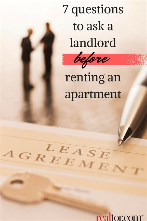 Questions To Ask A Landlord Before Renting An Apartment Being A