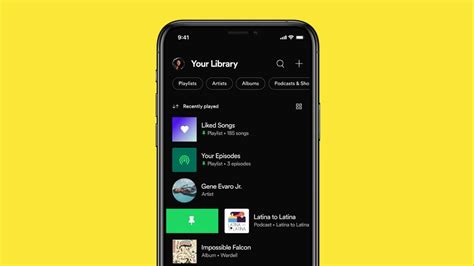 Spotify Revamps ‘your Library With Dynamic Filters Pinned Playlists
