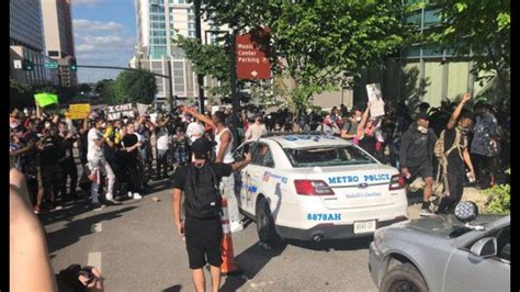 Protests Continue At Police Department Courthouse In Nashville