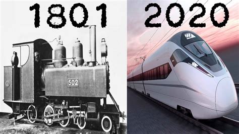 Evolution Of Train 1801 2019 Youtube