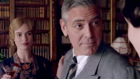 See George Clooney Bring American Charm To Downton Abbey In New Clip Visit Downton Abbey