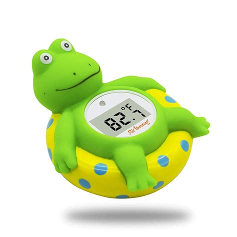 Buy Doli Yearning Baby Bath Thermometer With Room Temperature Fahrenheit And Celsius Green Frog