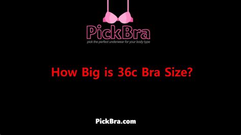 How Big Is 36c Bra Size A Specific Best Answer In 2021