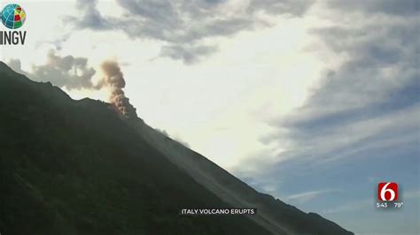 Video Captures Italy Volcano Eruption