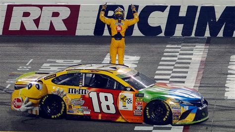 Kyle Busch Wins Nascar Richmond Race From The Back Of The Pack Fox News