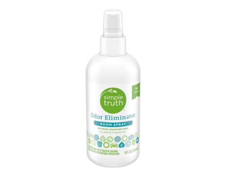 Simple Truth Odor Eliminator Room Spray 8 Fl Oz 236 Ml Ingredients