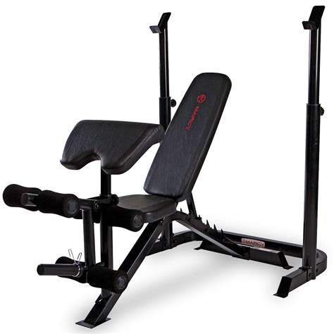 The Marcy Eclipse Be3000 Weight Bench With Squat Rack For £26900