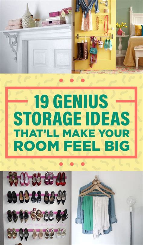 19 Genius Storage Ideas Everyone With A Tiny Room Will Appreciate