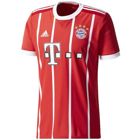 Fc bayern munchen football jerseys and shirts. adidas Bayern Munich Youth Home 2017-18 Replica Jersey ...