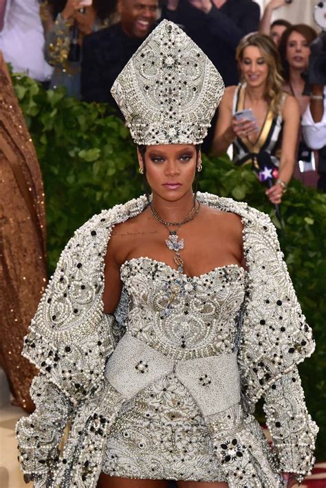 A Celebration Of Rihanna Slaying The Met Gala Red Carpet Daily Front Row