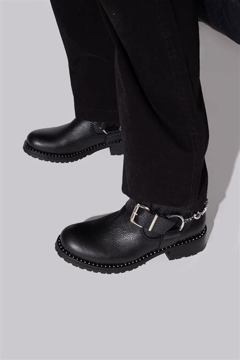 ‘blake Leather Ankle Boots Sophia Webster Vitkac Singapore