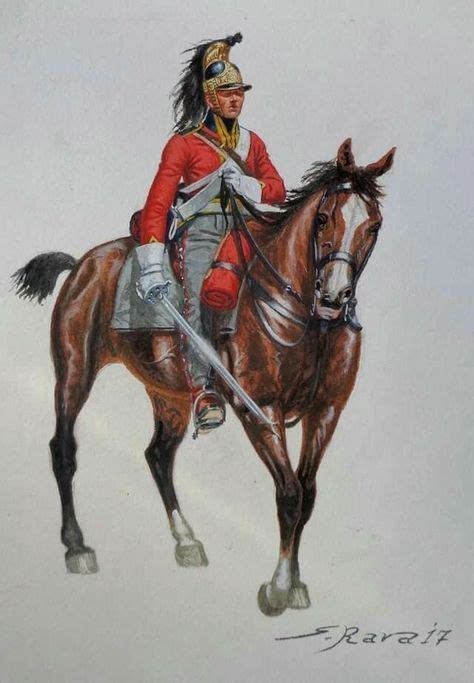Napoleonic Wars British Heavy Cavalry British Army Uniform