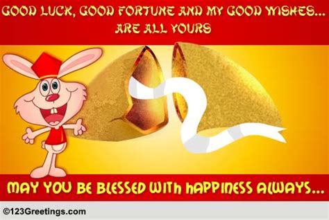 Fortune Cookie For Happiness Free National Fortune Cookie Day Ecards