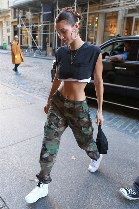 Bella Hadid Just Gave Me A Reason To Fill My Entire Wardrobe With Camo