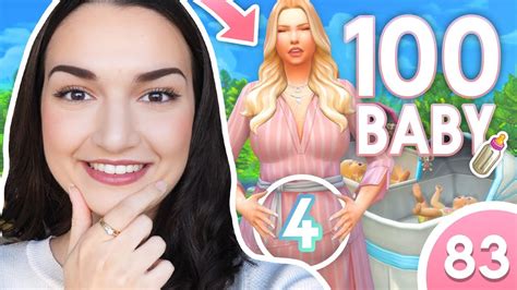 Nos Premiers QuadruplÉs 👶 100 Baby Challenge 83 Lets Play Sims